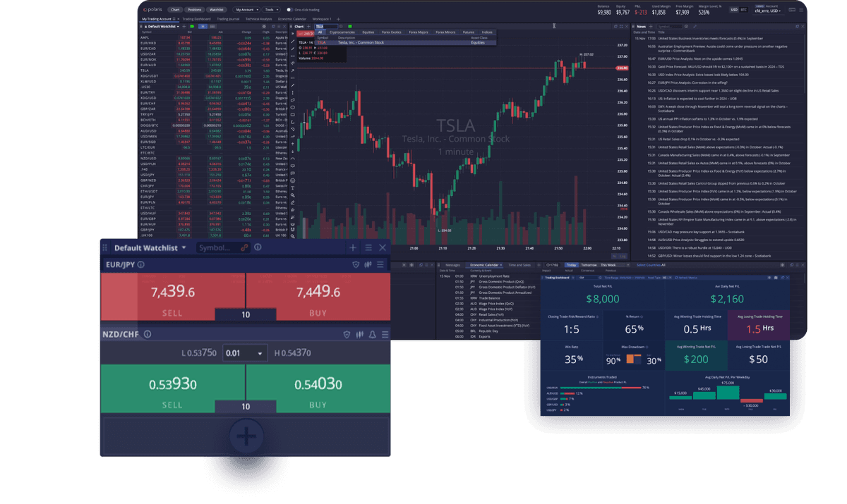 Polaris Trader Platform Interface
